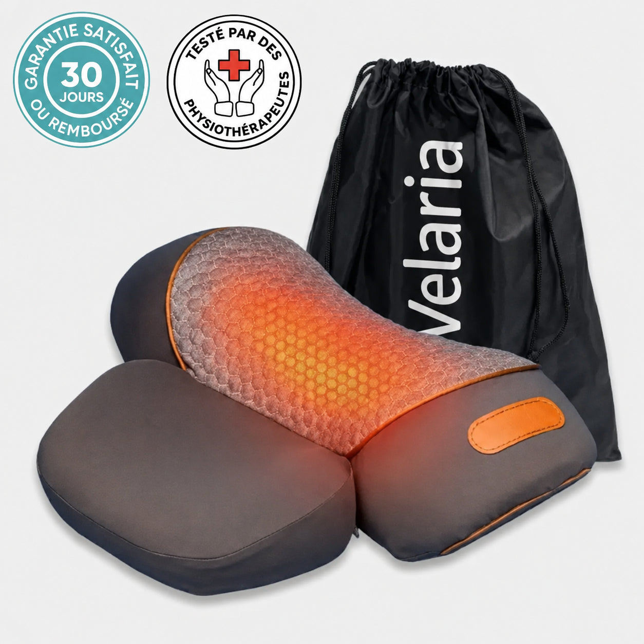 Vélaria | Coussin CerviTrax Masseur à traction cervicale