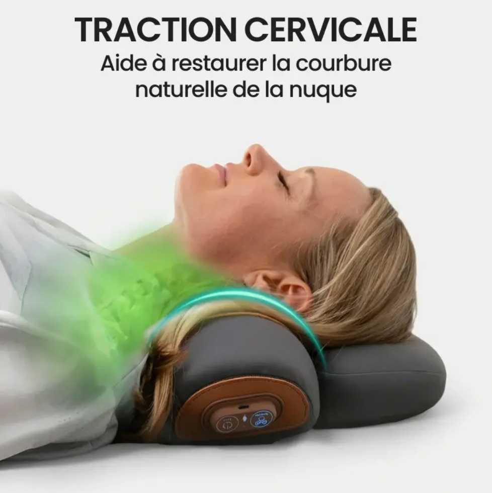 Vélaria | Coussin CerviTrax Masseur à traction cervicale