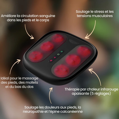 Vélaria | Relux Pro dispositif de relaxation et stimulation des pieds